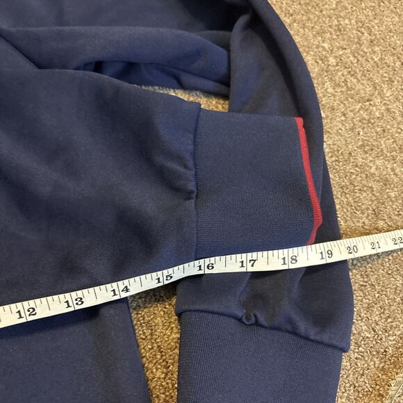 NWT FC Barcelona Large FCB Barca Full Zip Jacket Men's Large Blue Soccer Futbol - Picture 4 of 11